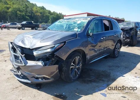 2020 Acura Mdx Technology from USA, damaged, VIN 5J8YD4H52LL034217